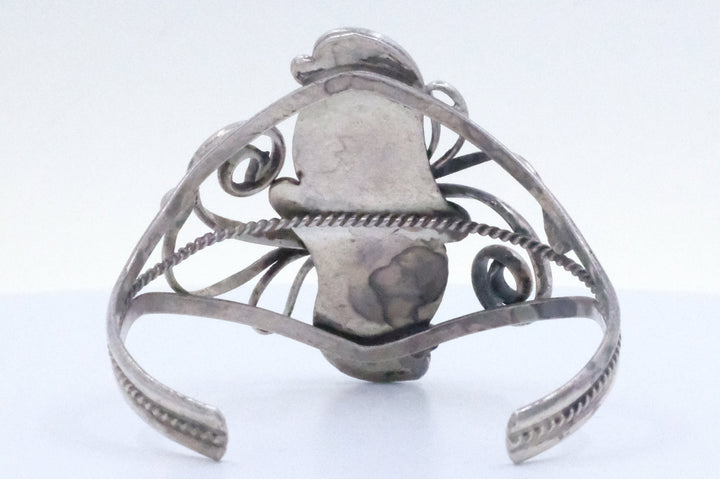 Sterling Silver Turquoise Navajo Cuff Bracelet