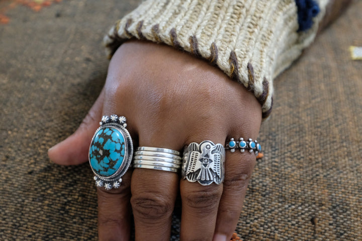 Sterling Silver Turquoise   Ring