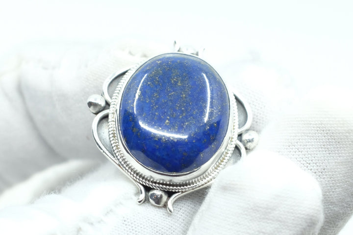 Sterling Silver Lapis Ring (2)