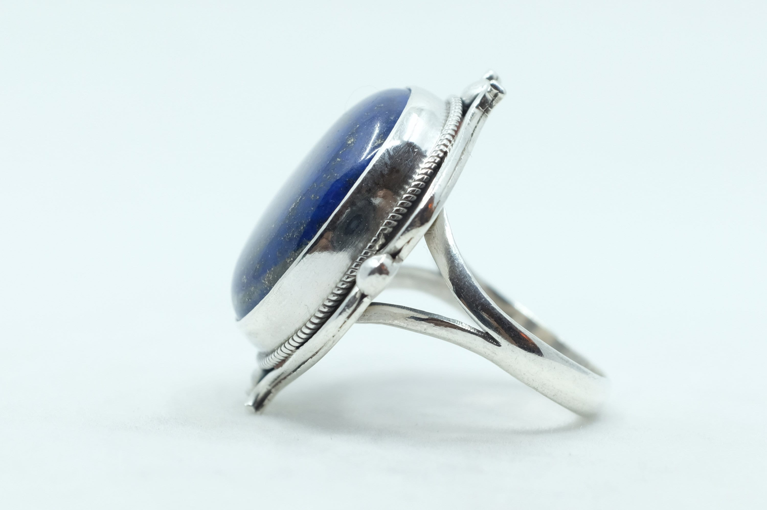 Sterling Silver Lapis Ring (2)