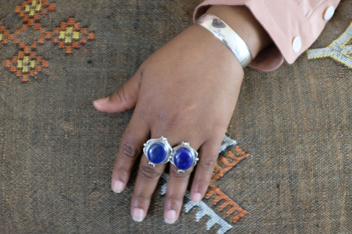 Sterling Silver Lapis Ring (2)