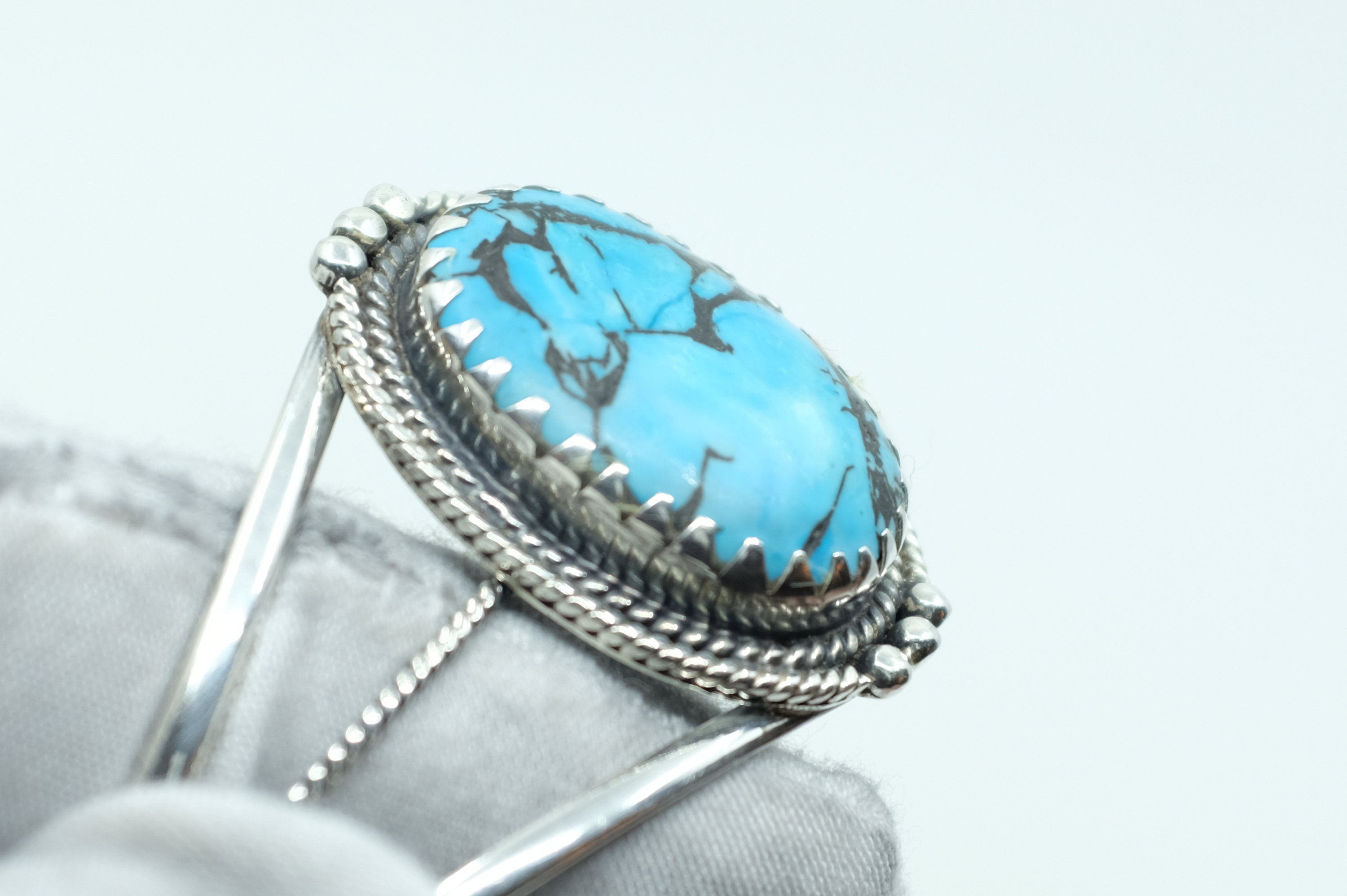 Sterling Silver Turquoise Cuff Bracelet