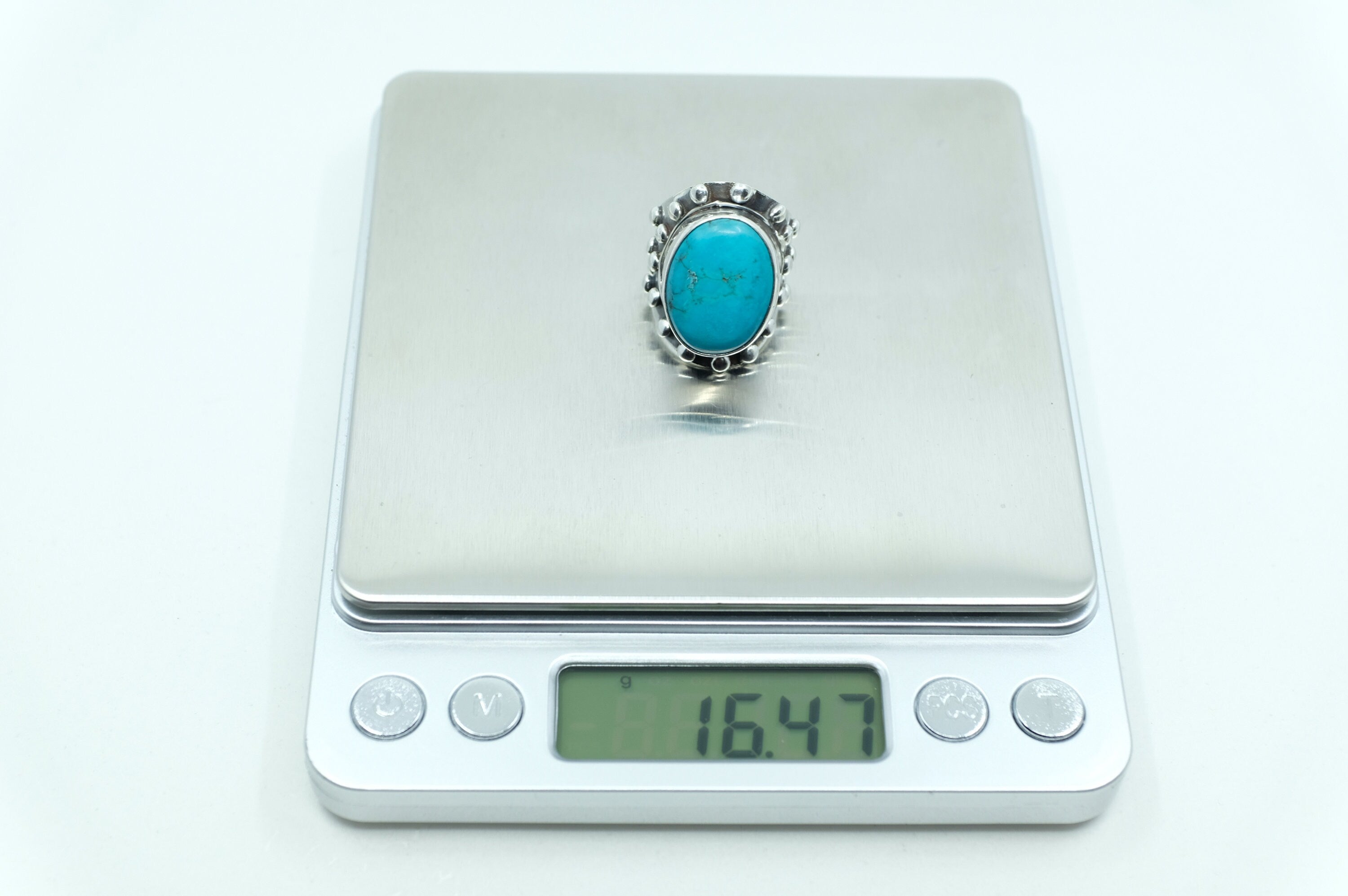 Sterling Silver Tibetan Turquoise Ring