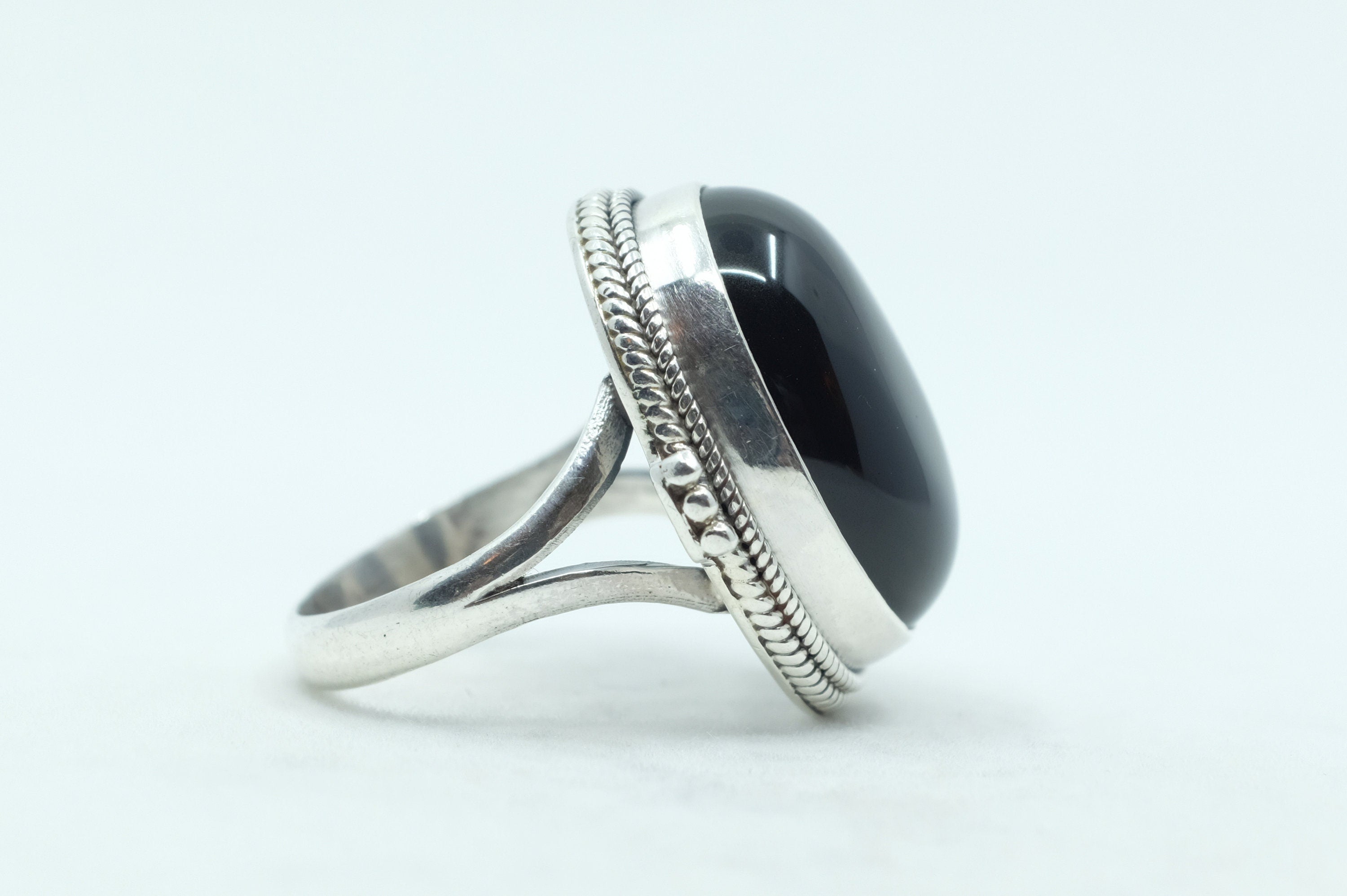 Sterling Silver Onyx Ring