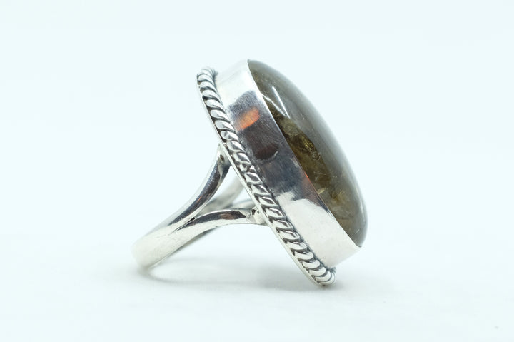 Sterling Silver Labradorite Ring