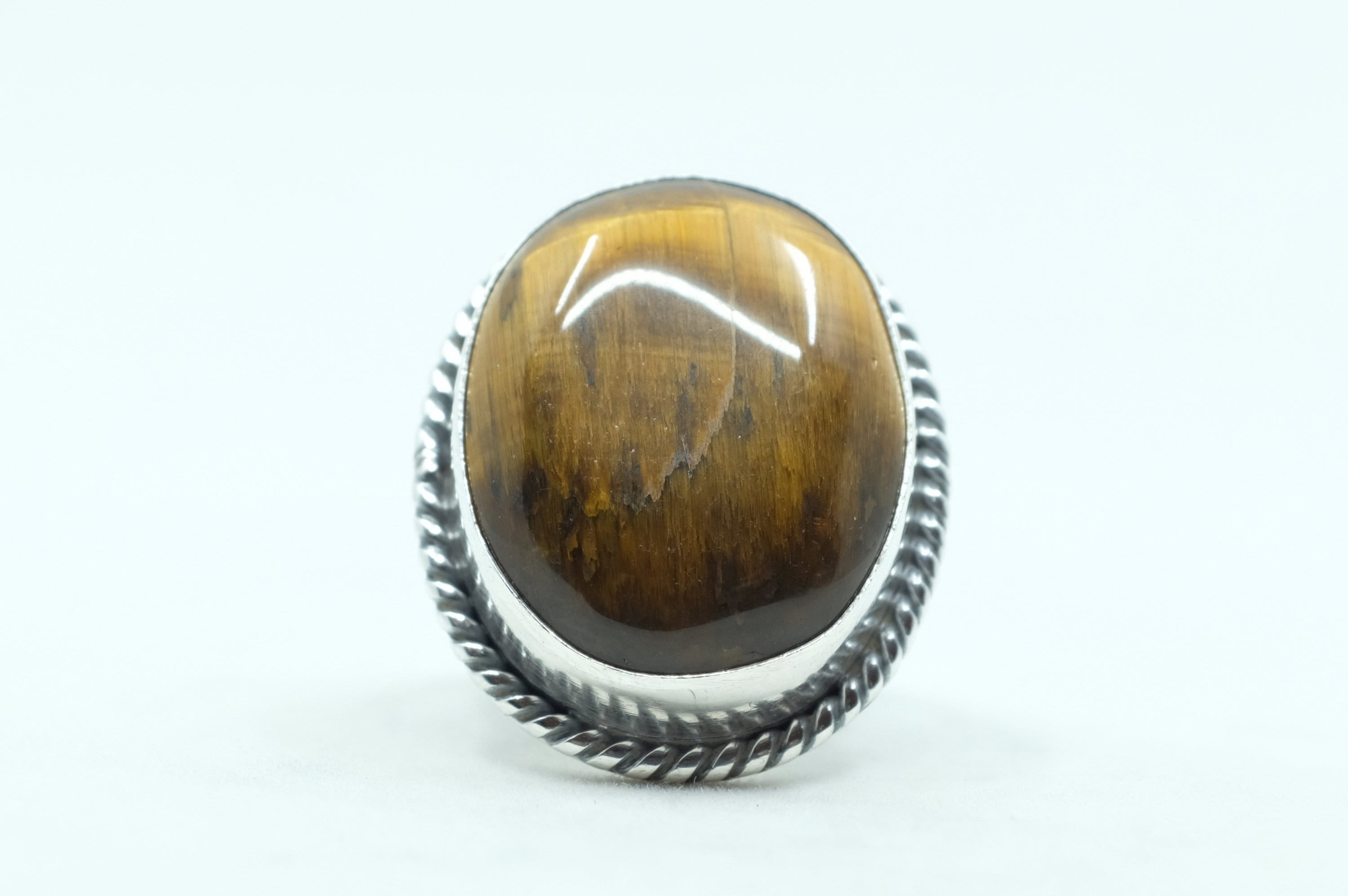 Sterling Silver Tiger's Eye Ring