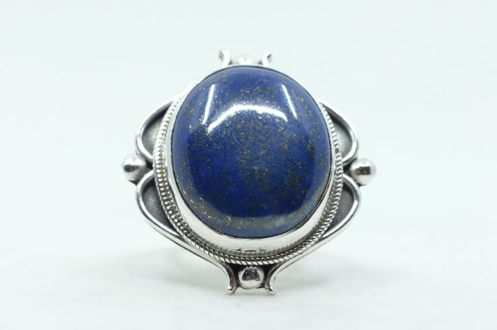 Sterling Silver Lapis Ring (2)