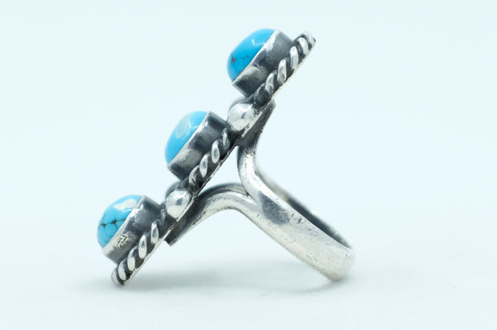 Sterling Silver Sleeping Beauty Turquoise Ring (2)