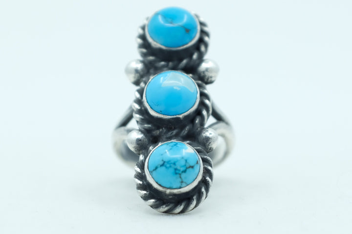 Sterling Silver Sleeping Beauty Turquoise Ring (2)