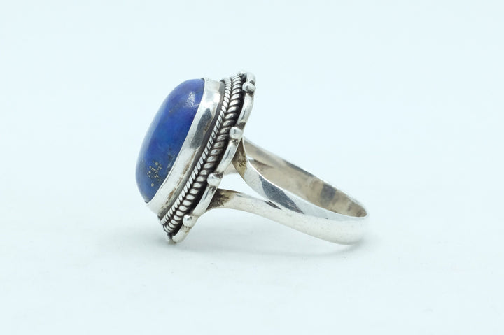 Sterling Silver Lapis Ring