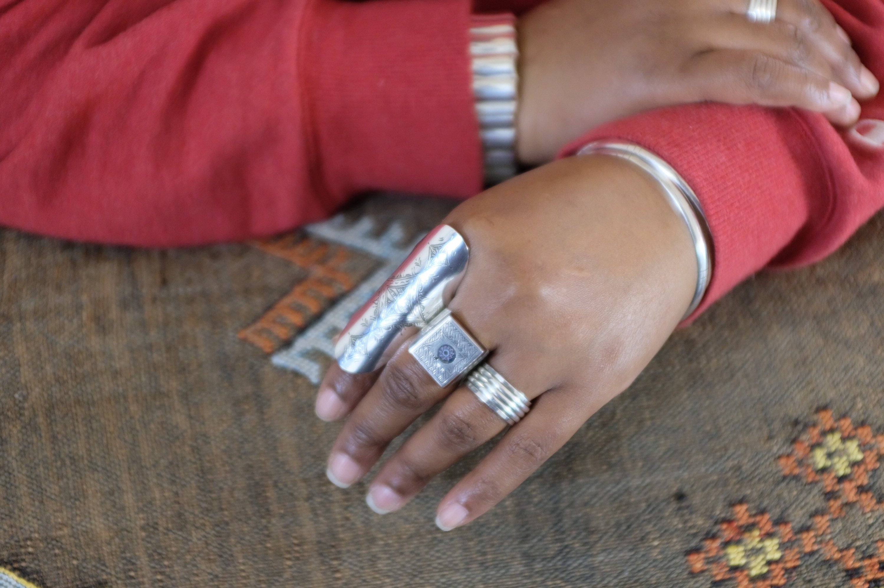 Sterling Silver African Tuareg Ring