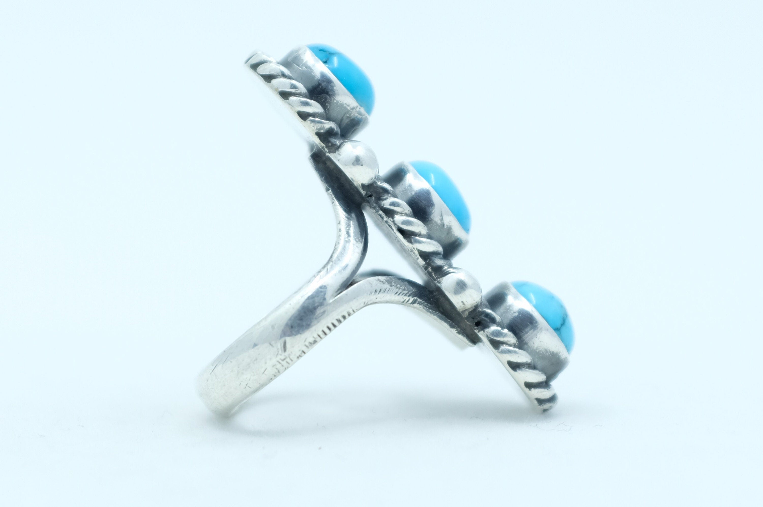 Sterling Silver Sleeping Beauty Turquoise Ring (2)