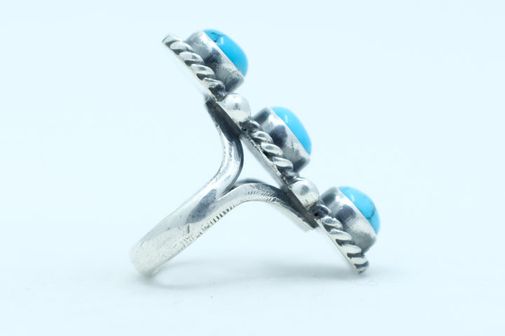 Sterling Silver Sleeping Beauty Turquoise Ring (2)