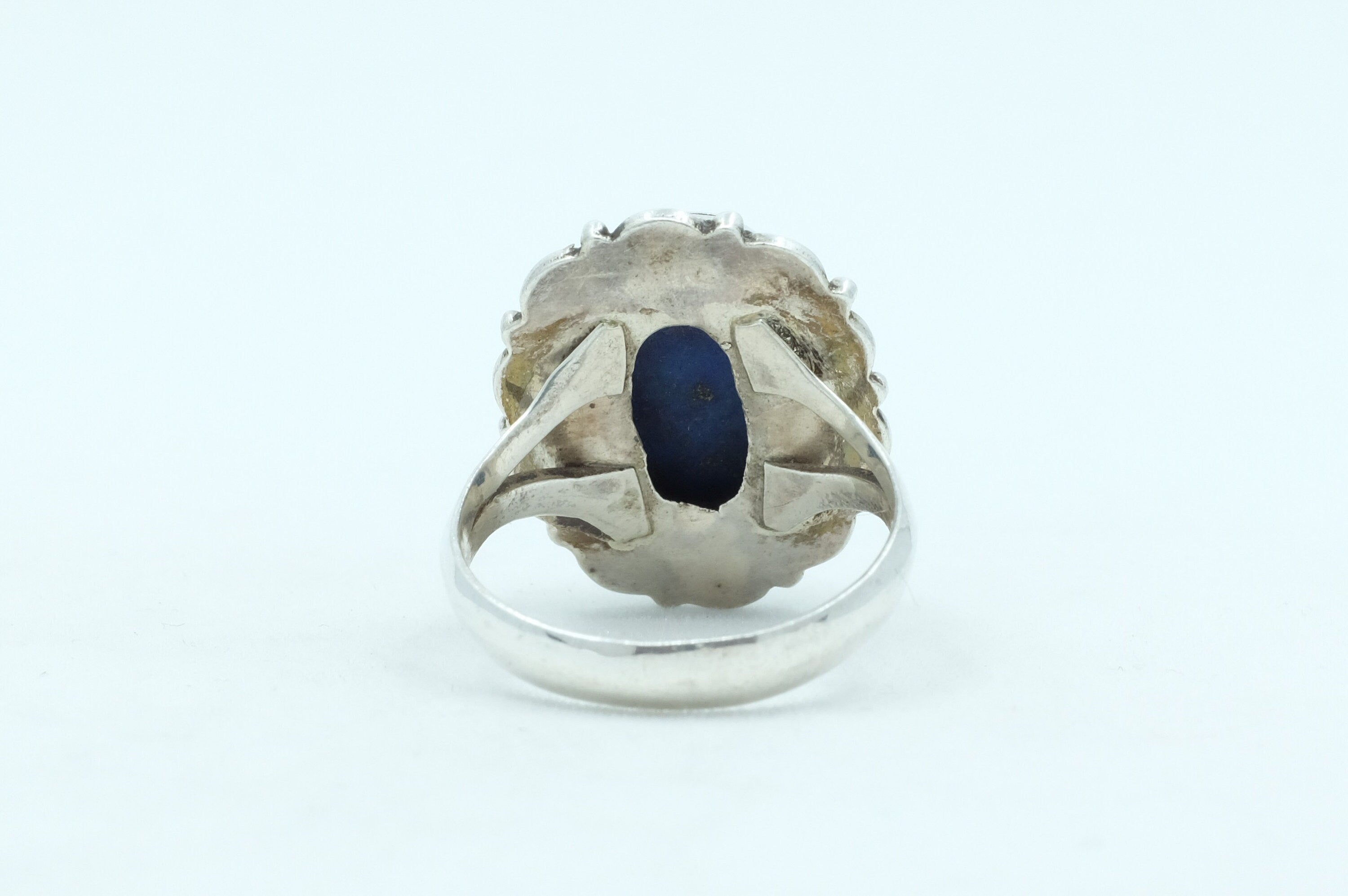 Sterling Silver Lapis Ring