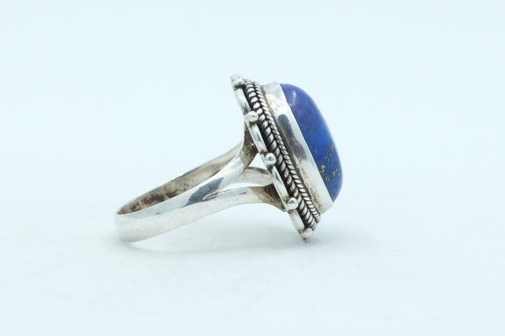 Sterling Silver Lapis Ring