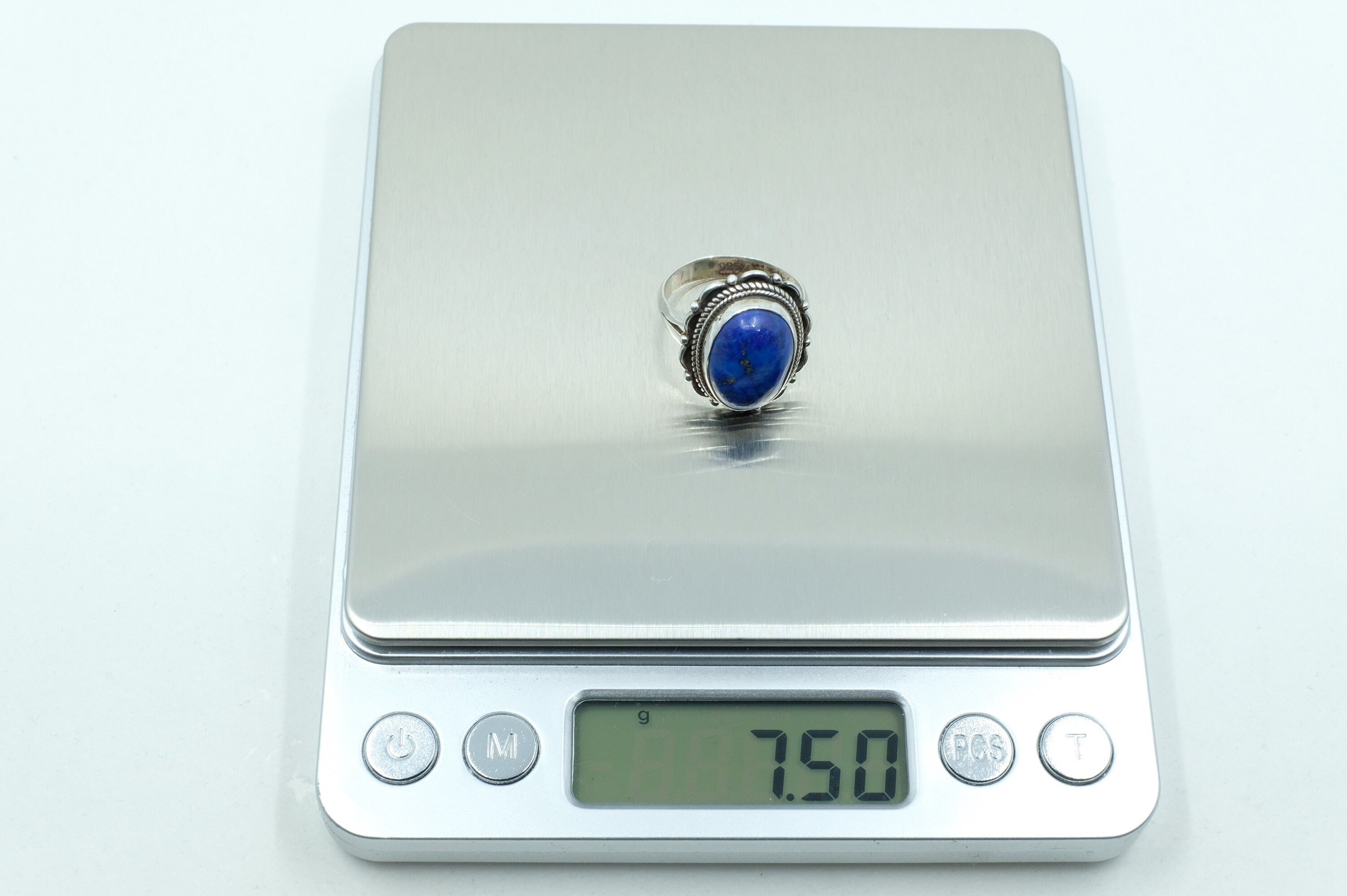 Sterling Silver Lapis Ring