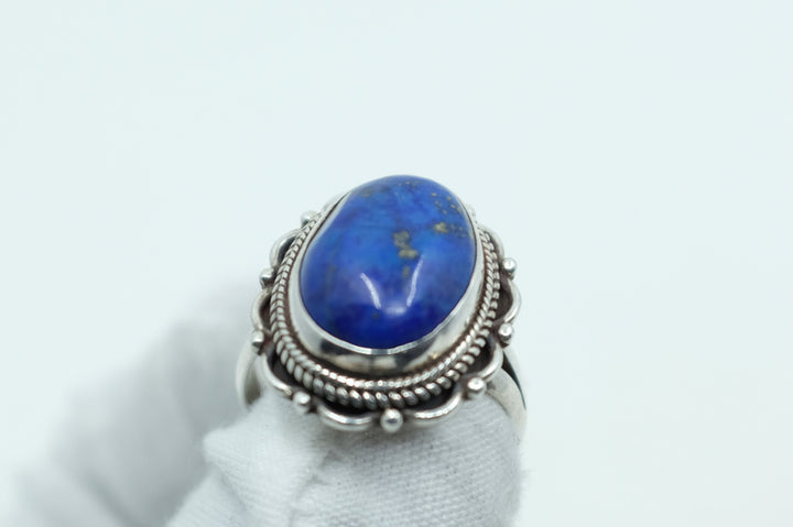 Sterling Silver Lapis Ring