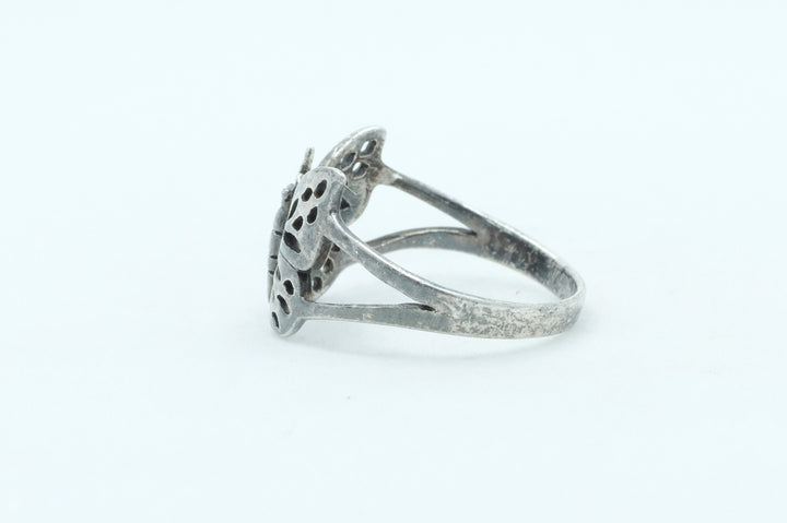 Sterling Silver Butterfly Ring