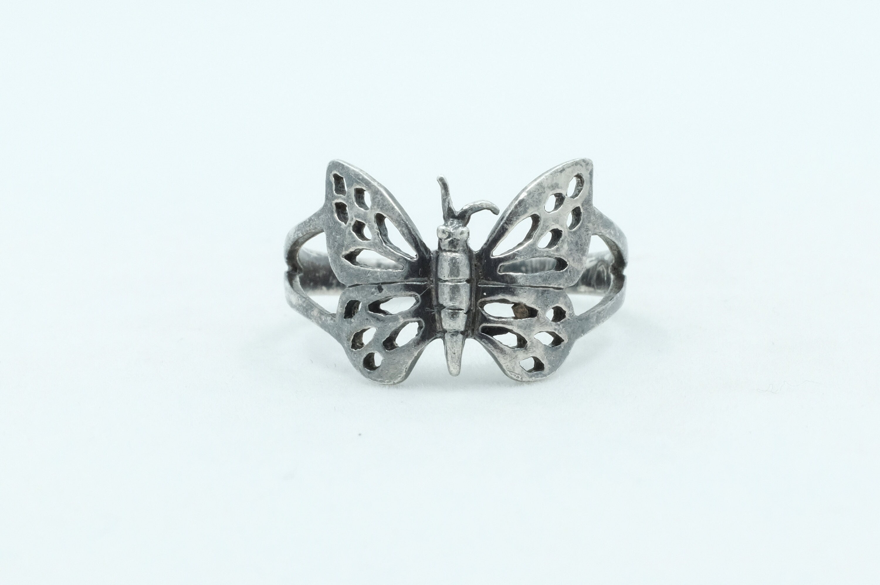 Sterling Silver Butterfly Ring