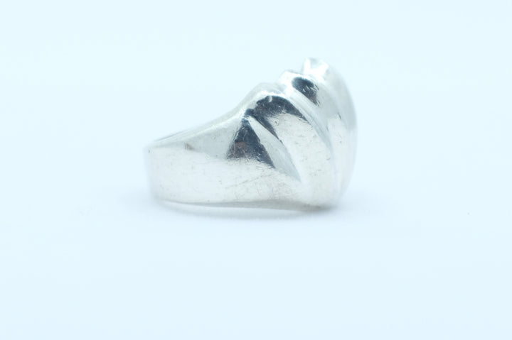 Sterling Silver Modernist Ring