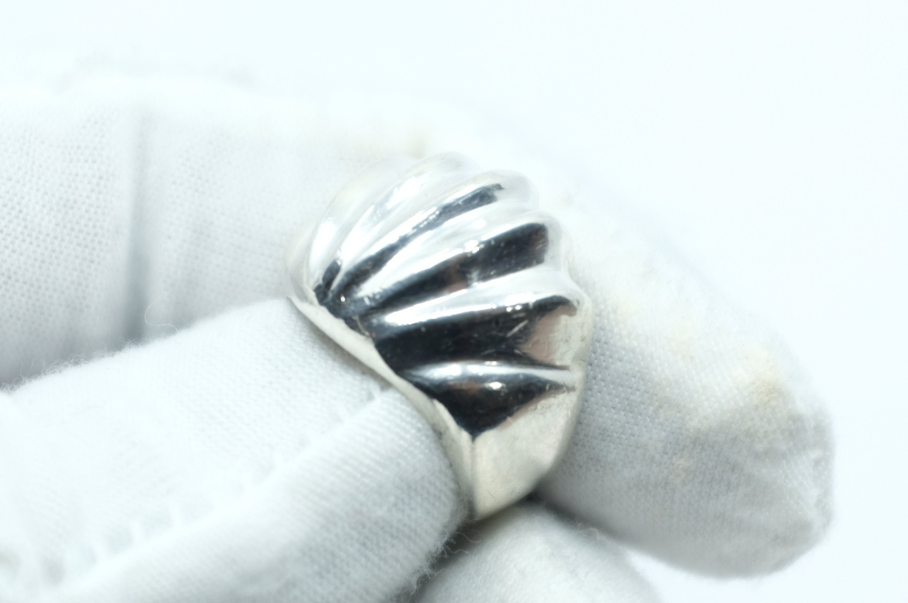 Sterling Silver Modernist Ring