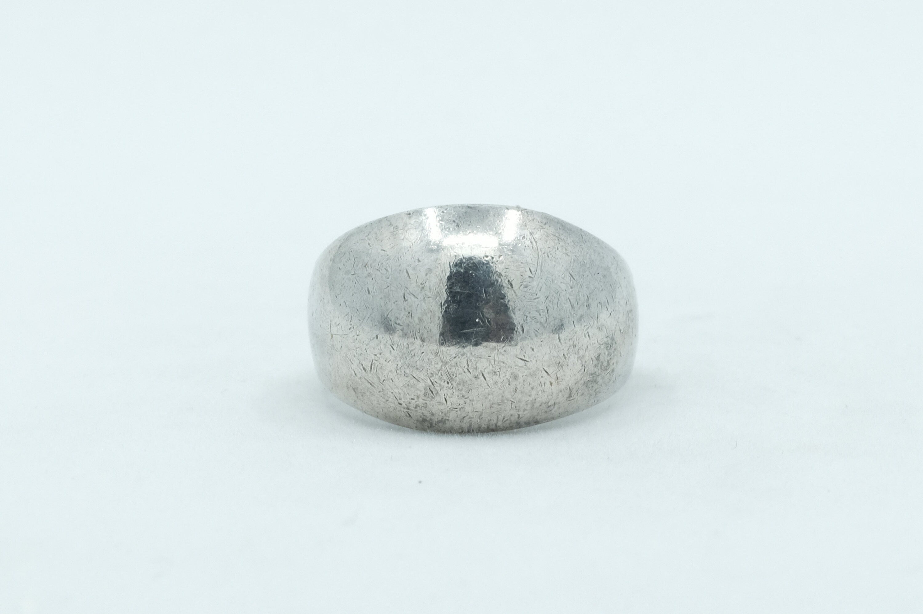 Sterling Silver Domed Ring