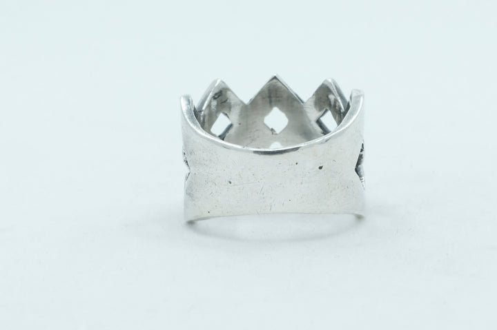 Sterling Silver Modernist Ring