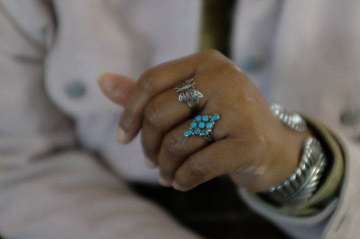 Sterling Silver Butterfly Ring