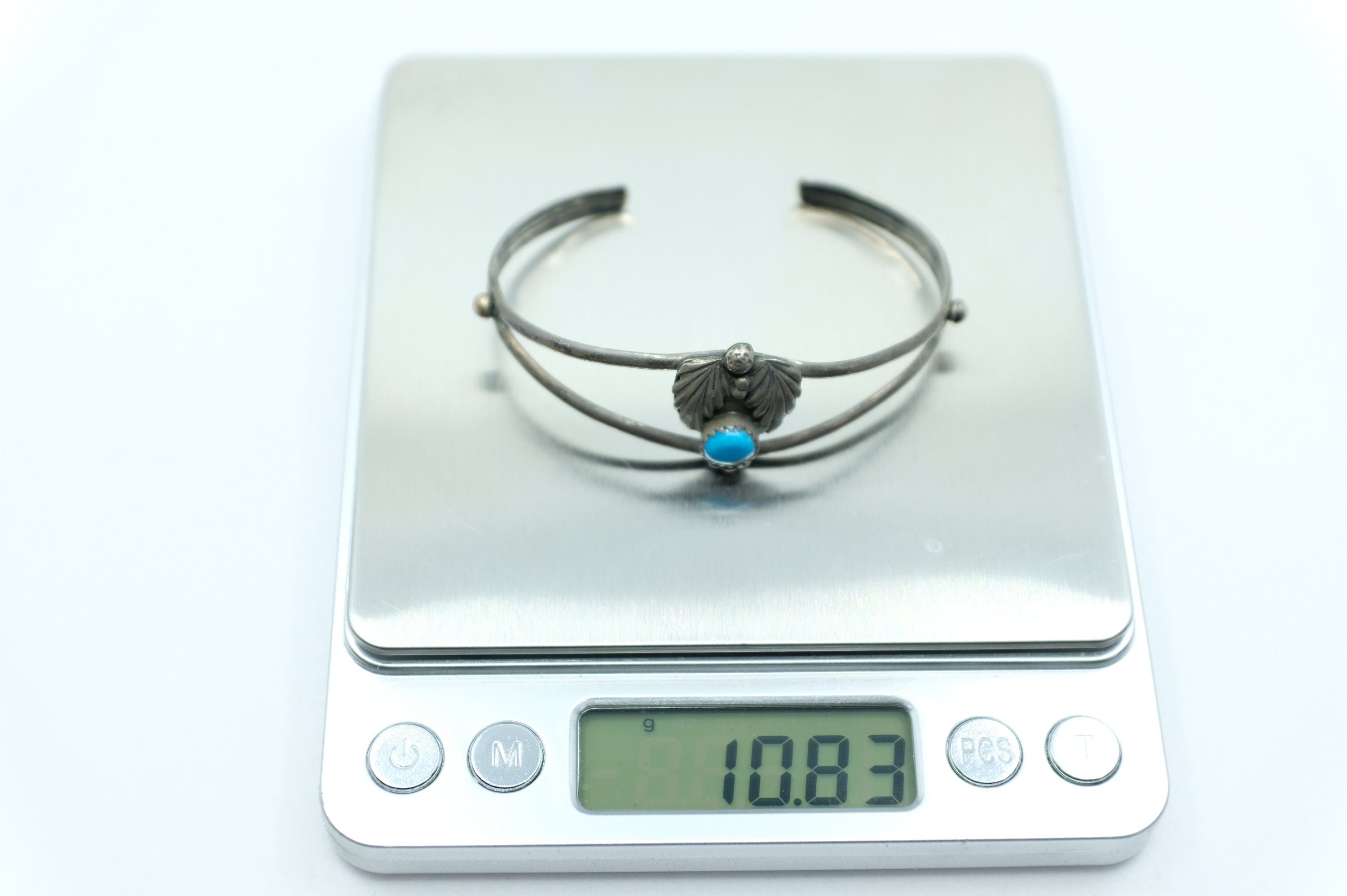 Sterling Silver Turquoise Navajo Cuff Bracelet