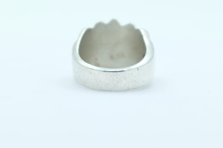 Sterling Silver Modernist Ring