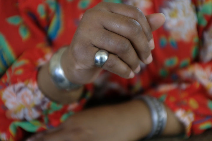 Sterling Silver Domed Ring