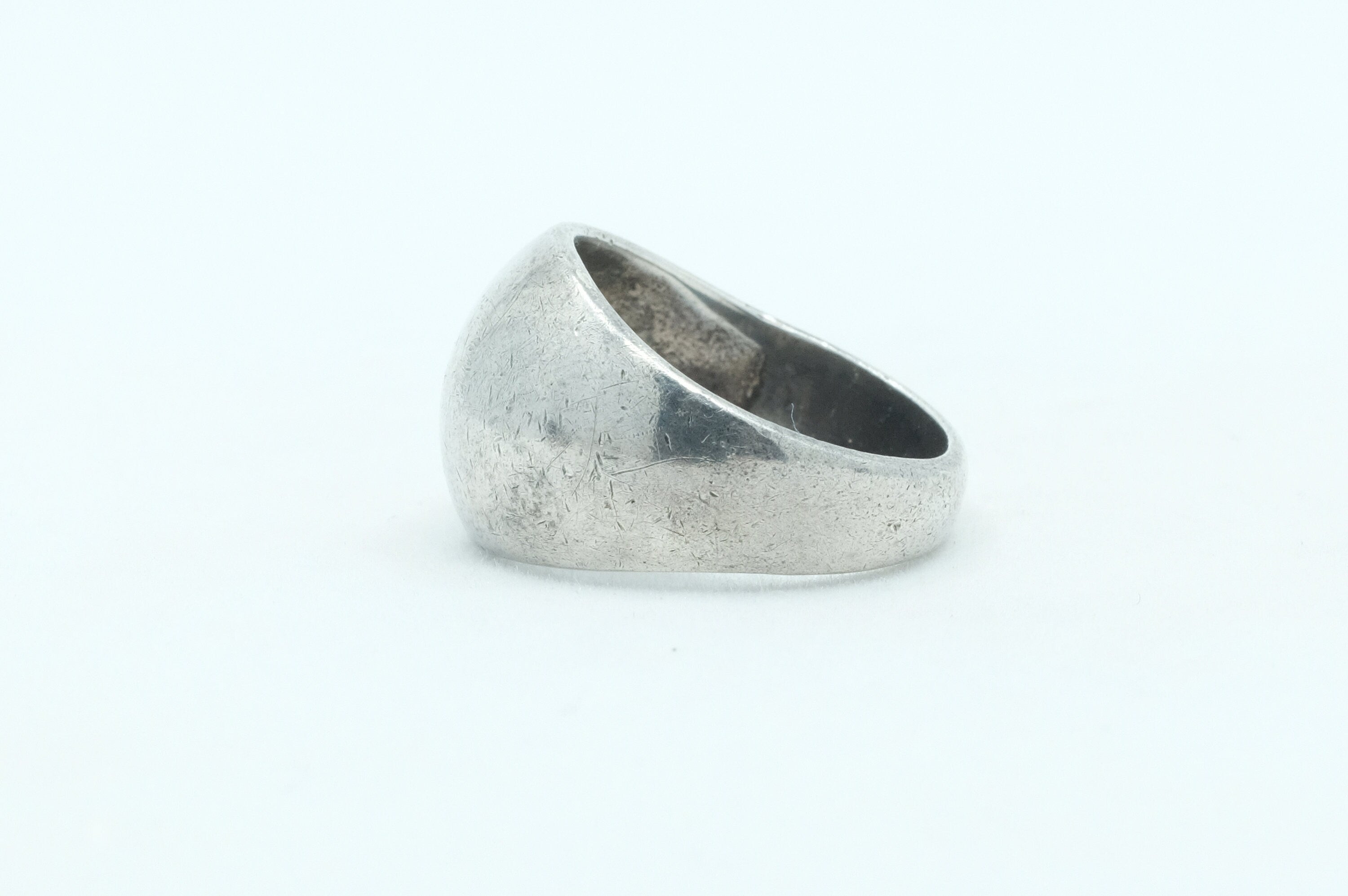 Sterling Silver Domed Ring