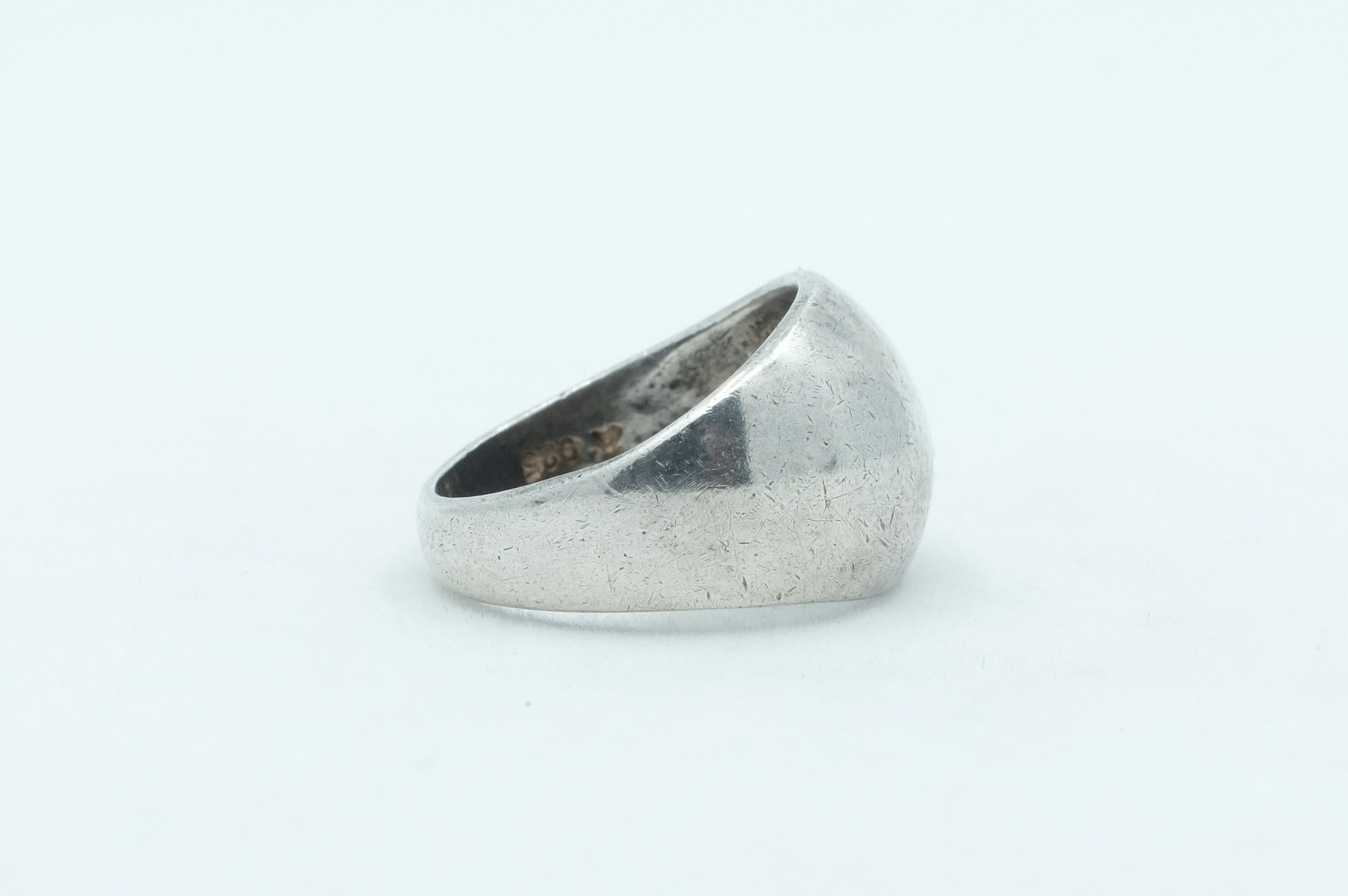 Sterling Silver Domed Ring