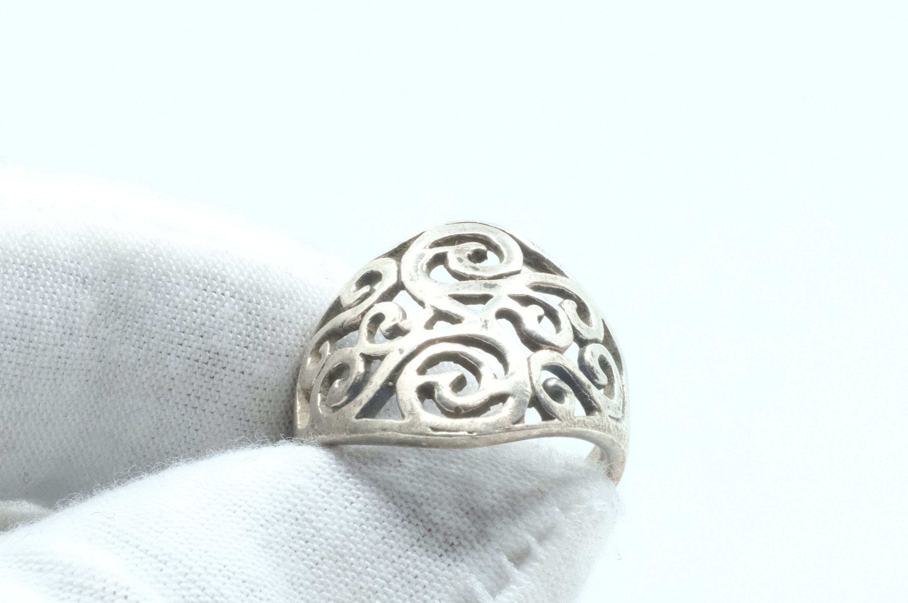 Sterling Silver Filigree Ring