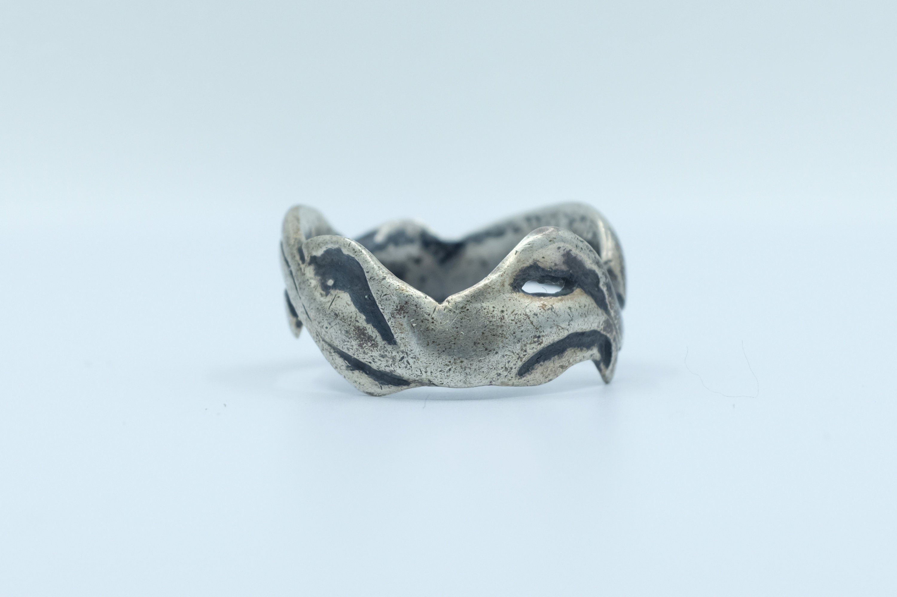 Sterling Silver Art Nouveau Ring