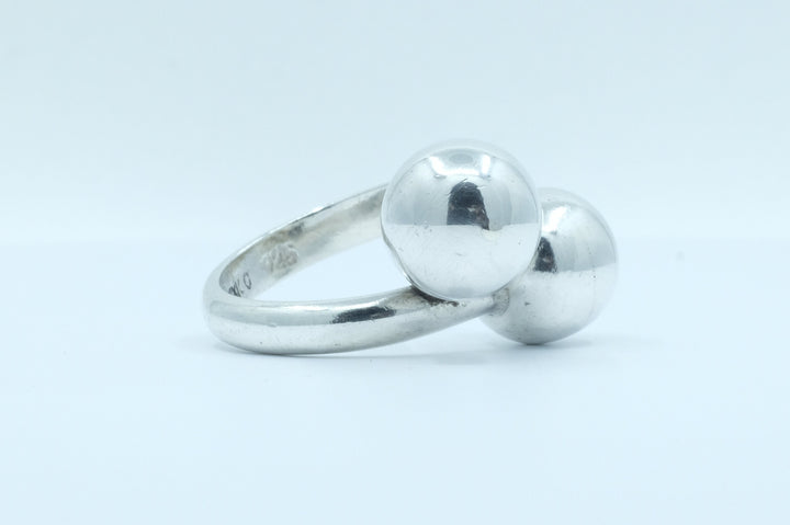 Sterling Silver Ball Ring