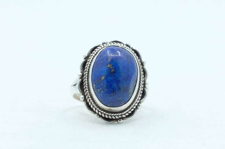 Sterling Silver Lapis Ring