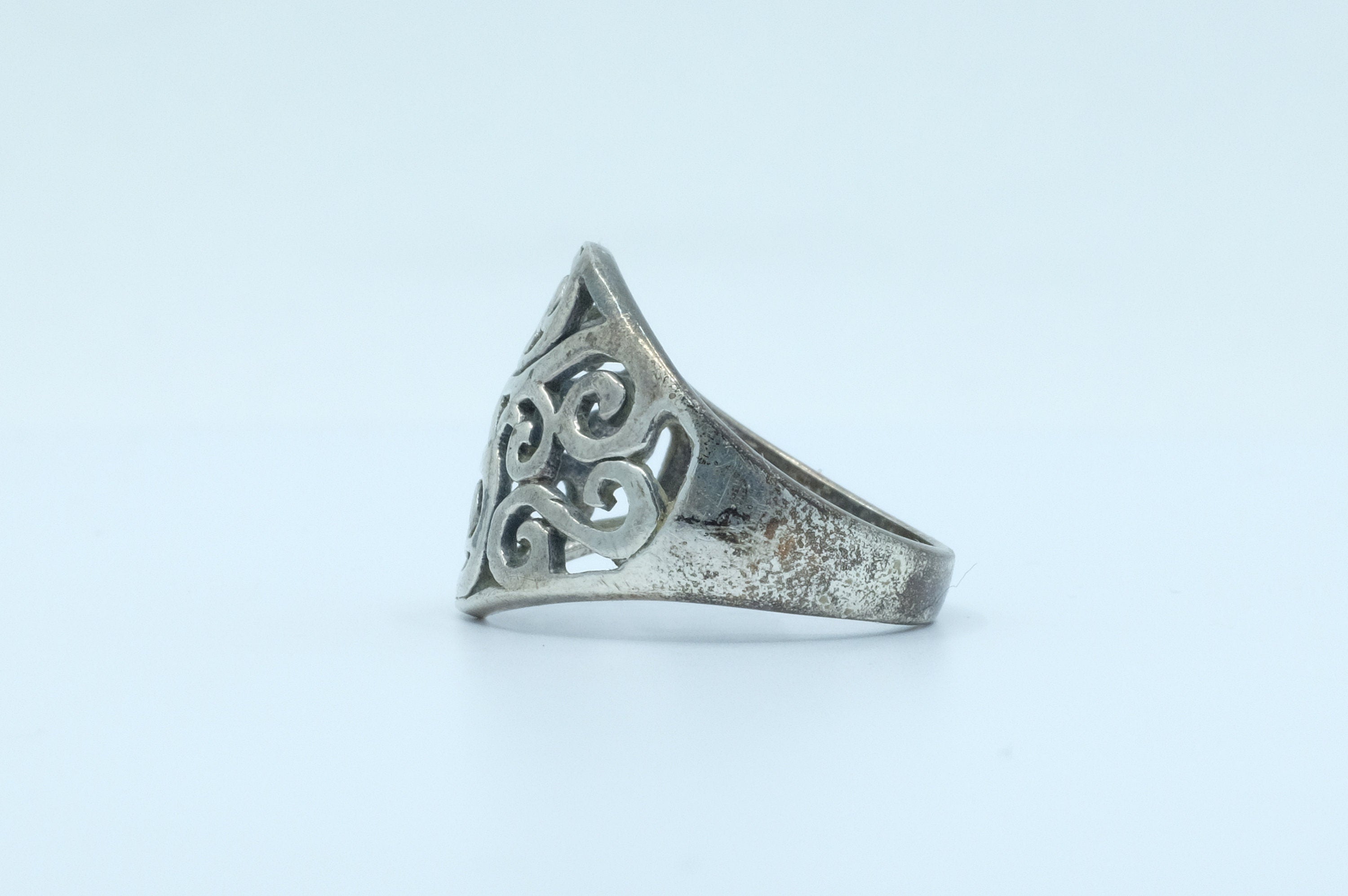 Sterling Silver Filigree Ring