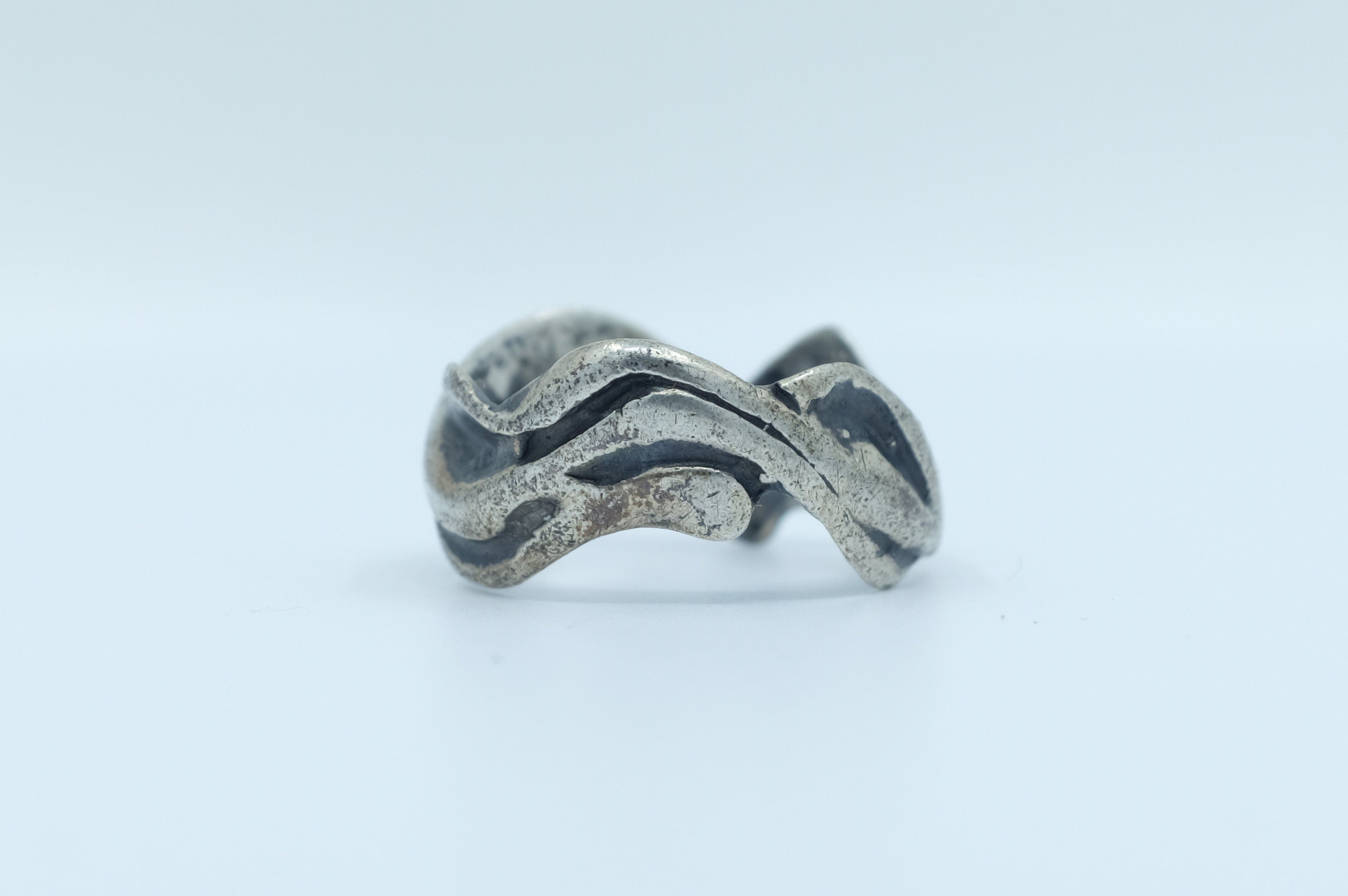 Sterling Silver Art Nouveau Ring