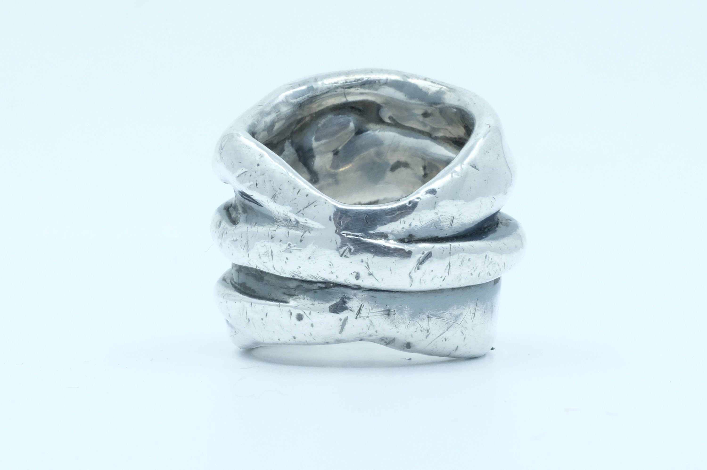 Sterling Silver Electroformed Ring