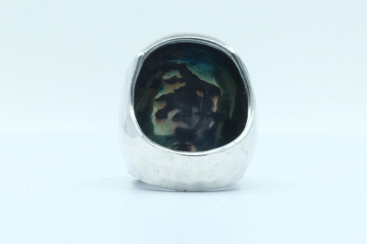 Sterling Silver Hammered Ring