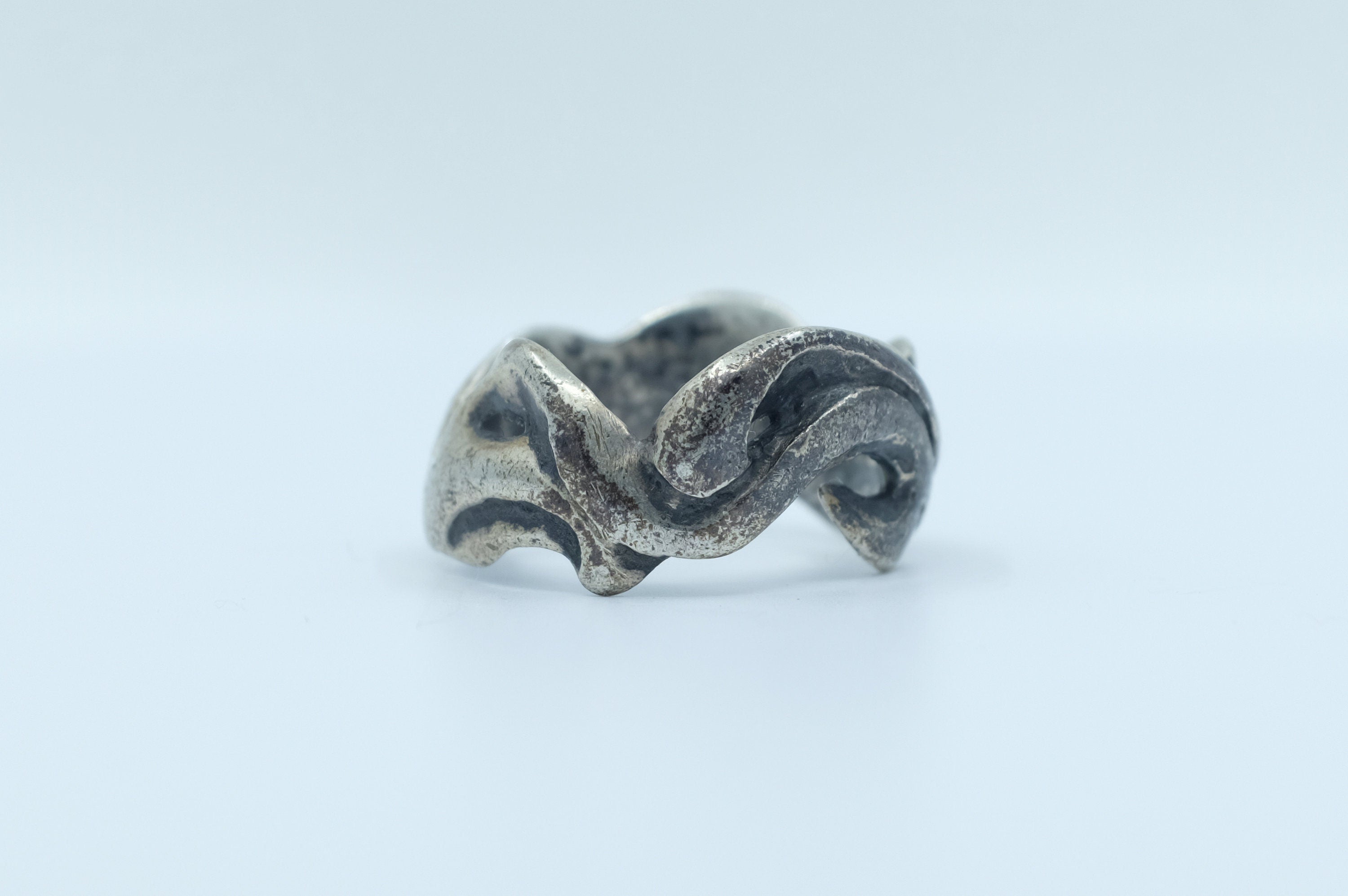 Sterling Silver Art Nouveau Ring