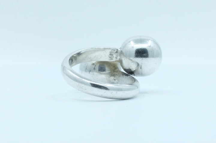 Sterling Silver Ball Ring