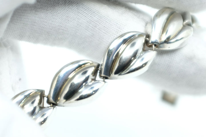 Sterling Silver Modernist Bracelet