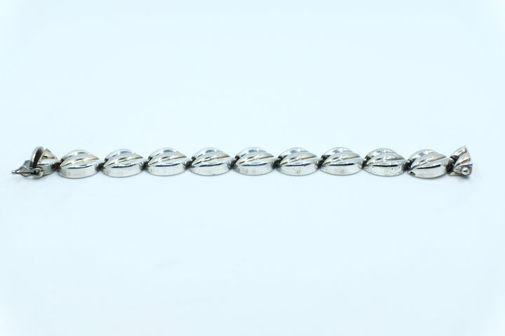 Sterling Silver Modernist Bracelet