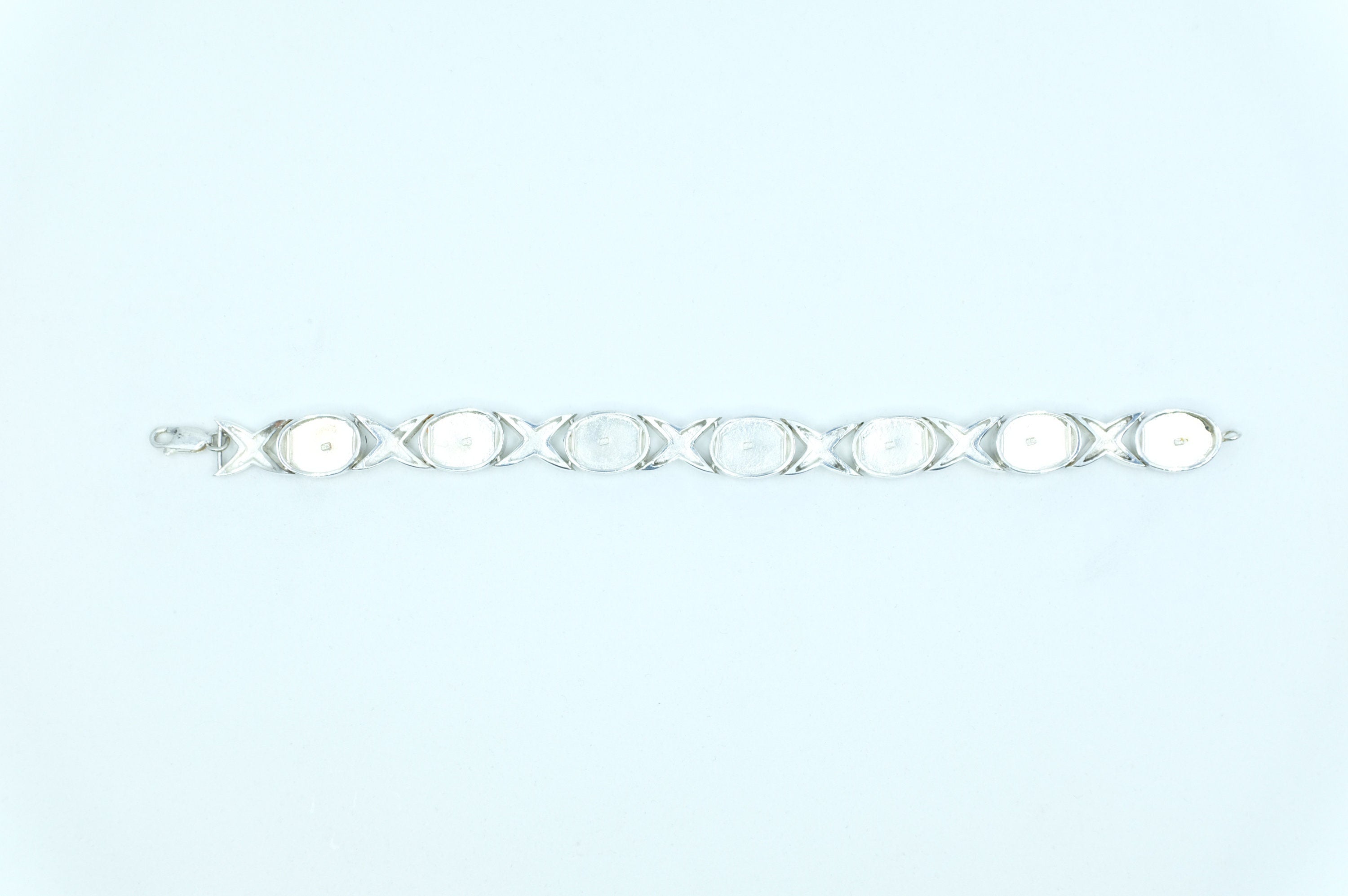 Sterling Silver Mother of Pearl Bracelet