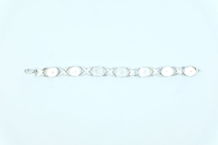 Sterling Silver Mother of Pearl Bracelet