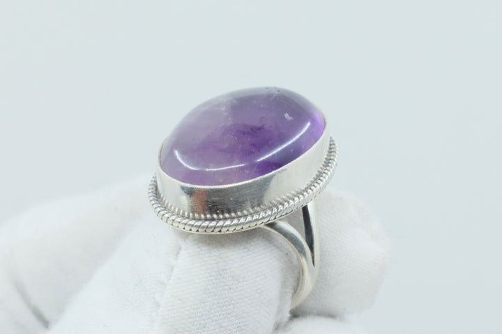 Sterling Silver Amethyst Ring