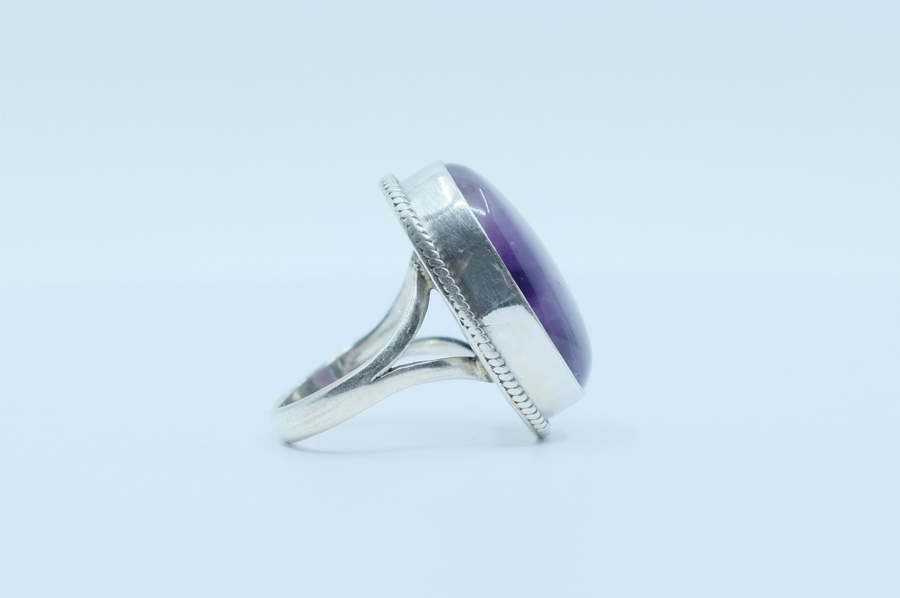 Sterling Silver Amethyst Ring