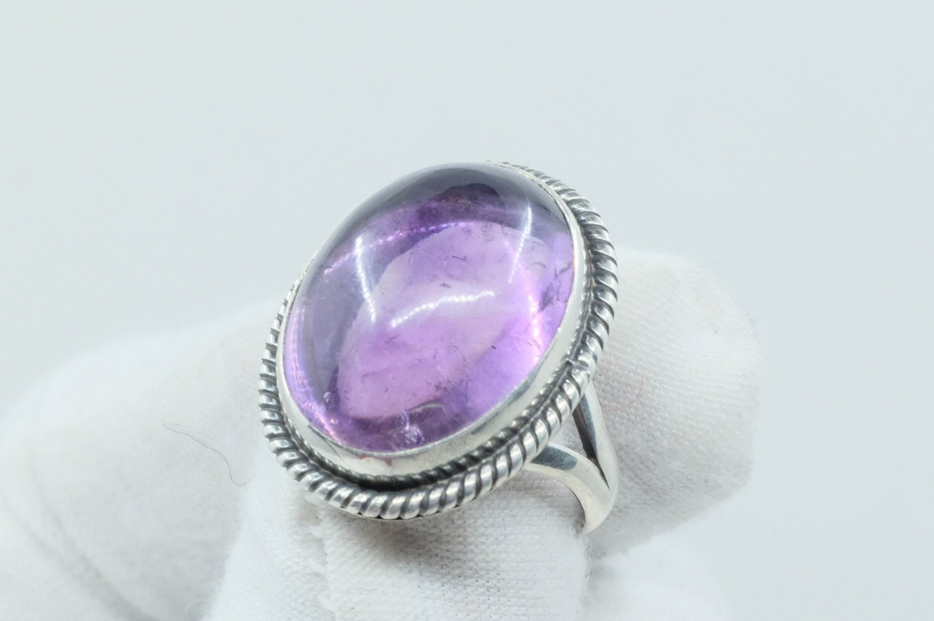 Sterling Silver Amethyst Ring